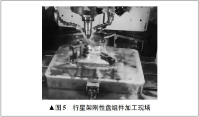 减速机行星架刚性盘组件精加工研究